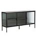 steel tv console sideboard